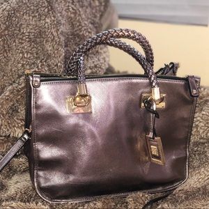 Large Silver tote